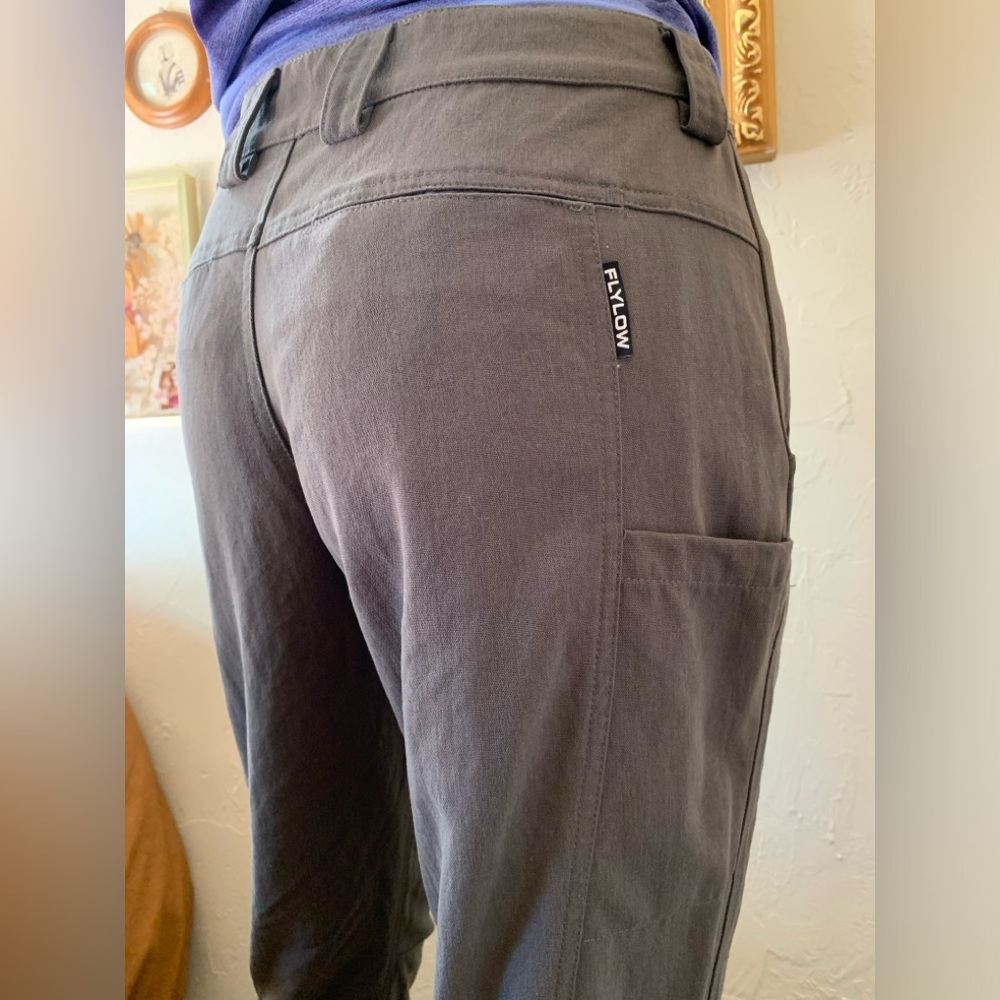 Grey Flylow Cargo Pant